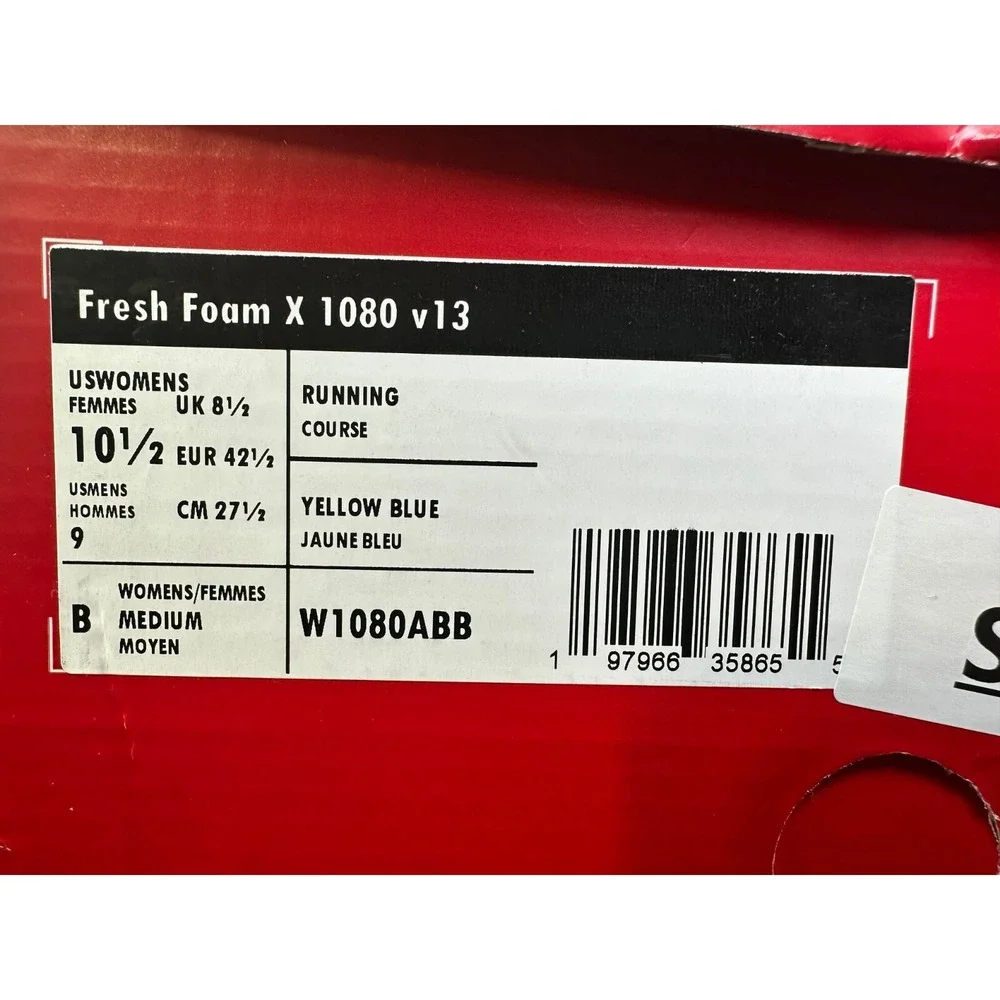 New Balance Fresh Foam X 1080v13 Running Shoes Womens 10.5 Limelight *WORN ONCE*_12